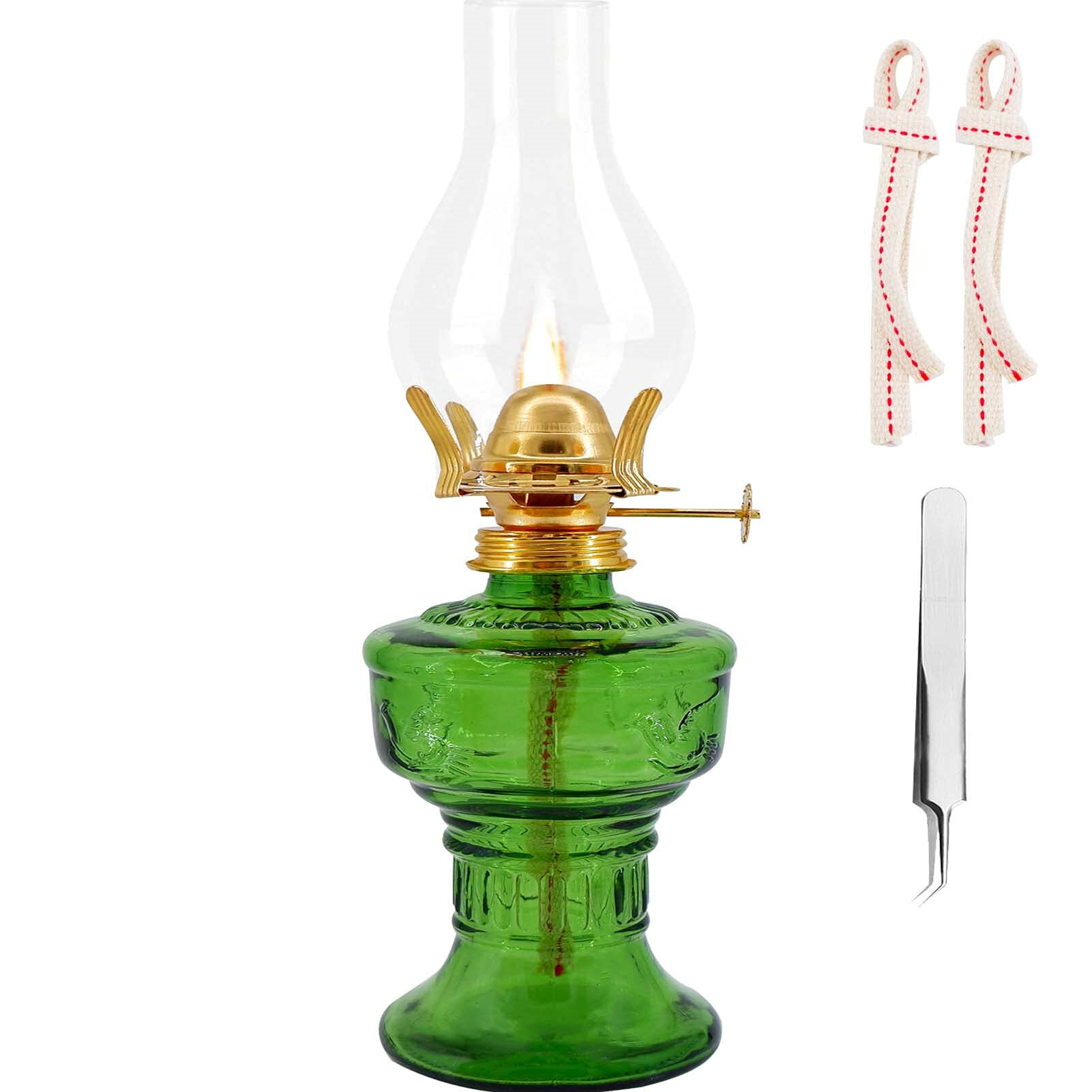 the kerosene lamp