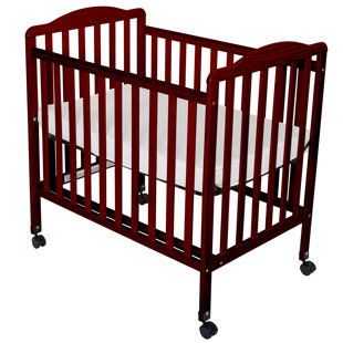 solid wood mini crib