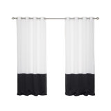 Color Block Drapes Wayfair