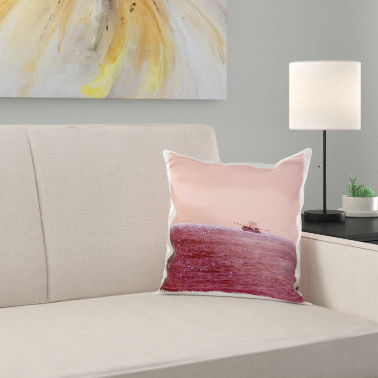 dusty rose pillow