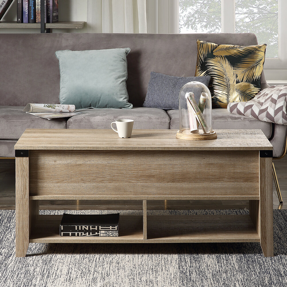 Red Barrel Studio Asyiah Lift Top Coffee Table With Storage Wayfair