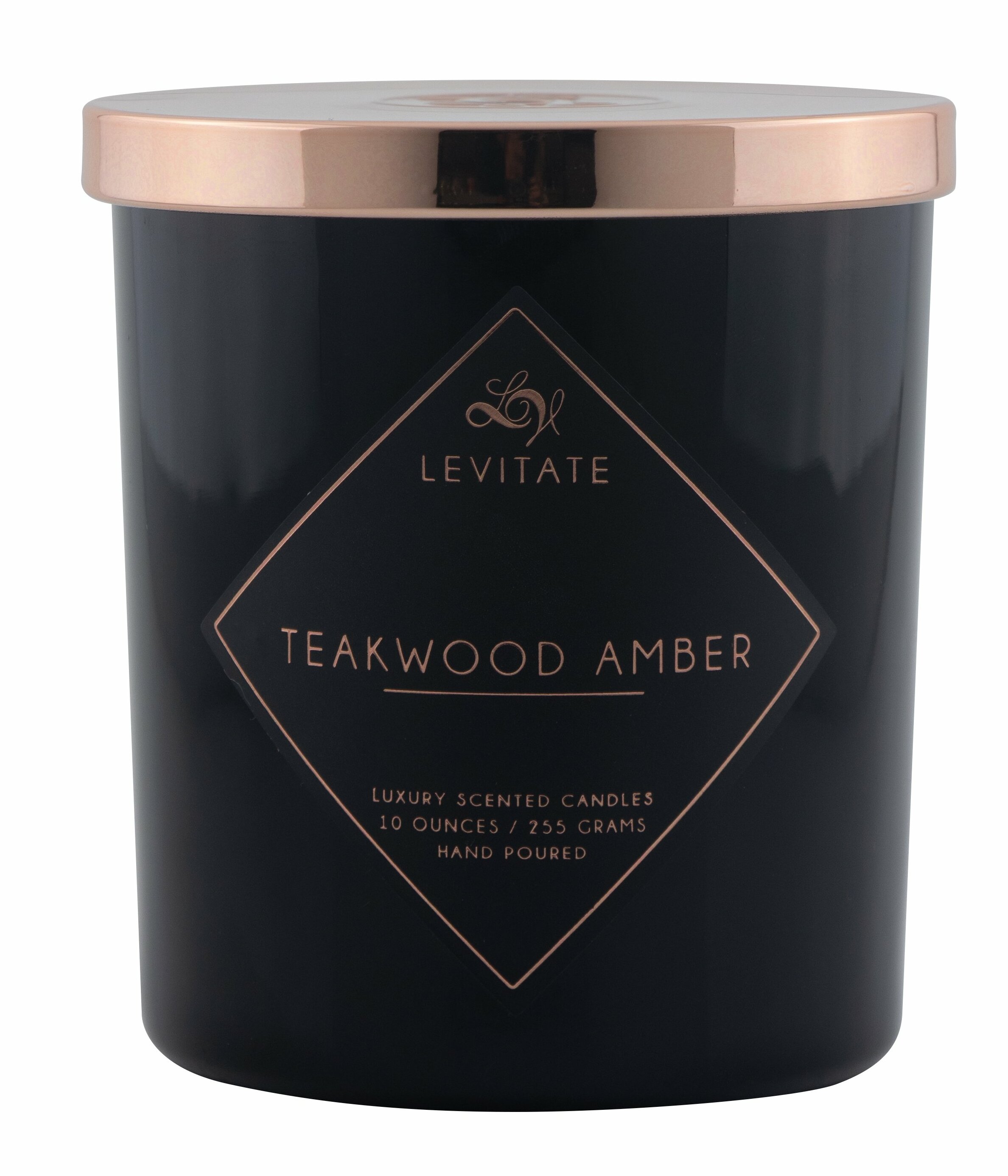 5-Ounce Redwood & Amber Paddywax Woods Collection Scented Soy Wax Candle in Mango Wood 