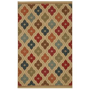 Taren Jewel Medallion Kaleidoscope Area Rug