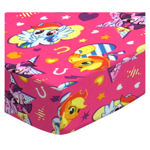 my little pony crib sheet