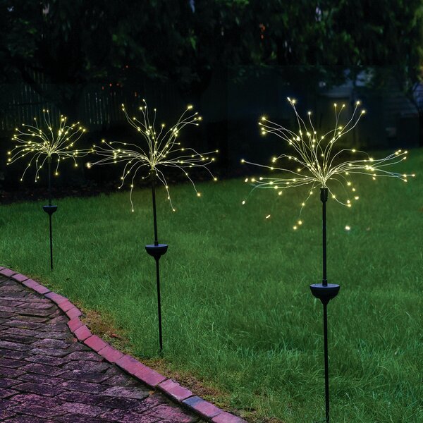 twinkle light solar stake light