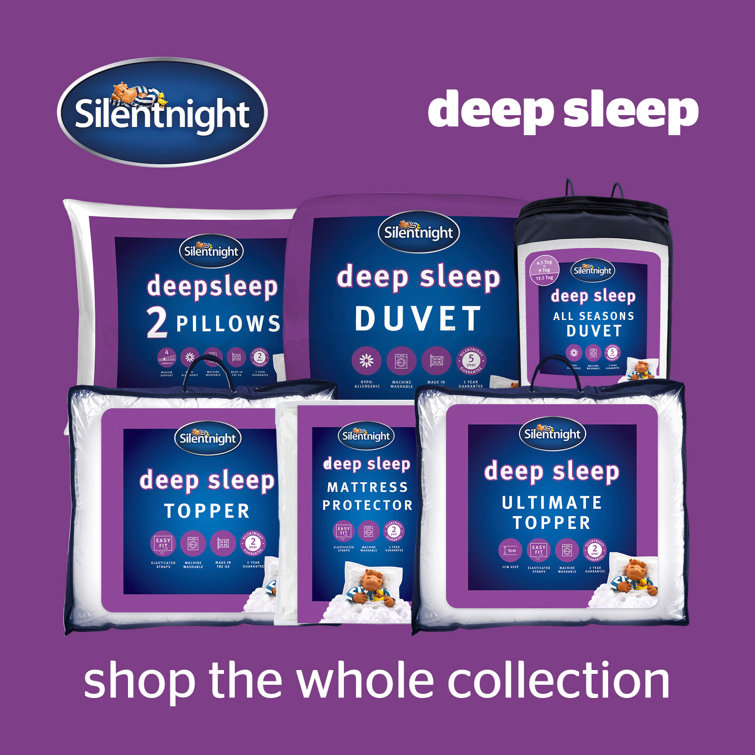 silentnight deep sleep duvet 7.5 tog super king