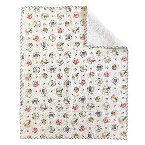 Flora Crib Quilt Coverlet