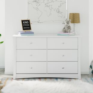 Smart Home White Brass Knobs Clothing Storage Closet Dresser 5 Drawers Chest 