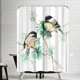 Adirondack Pine Shower Curtain Wayfair