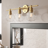bathroom light fixtures wayfair