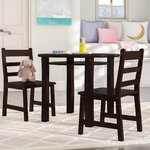 alexa kids 3 piece writing table & chair set