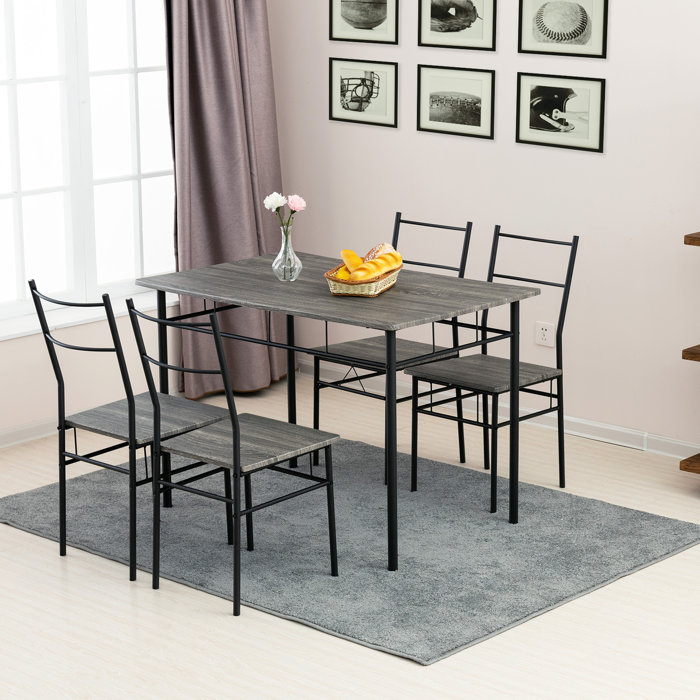 Ebern Designs Segolene 5 Piece Dining Set Wayfair Ca