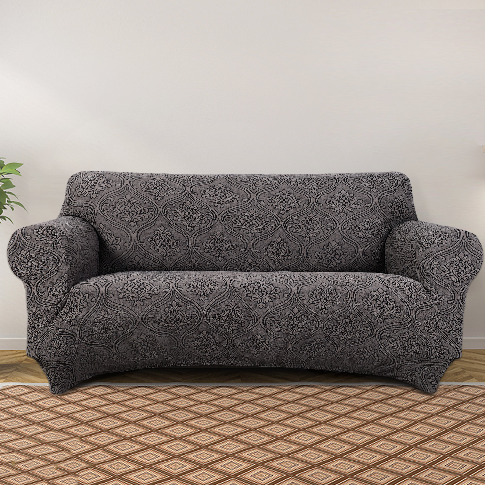 Loveseat / Fits Sofa large set of 2 inserts Tuck Once Slipcover Grips, 