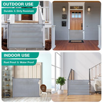 retractable screen dog gate