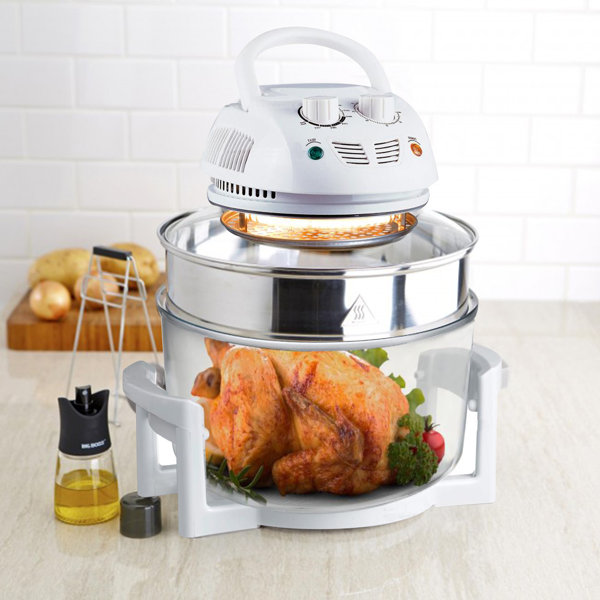 Nutrichef Halogen Oven Air Fryer Infrared Convection Cooker Reviews Wayfair