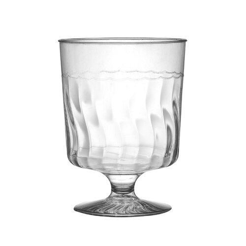 disposable plastic glassware