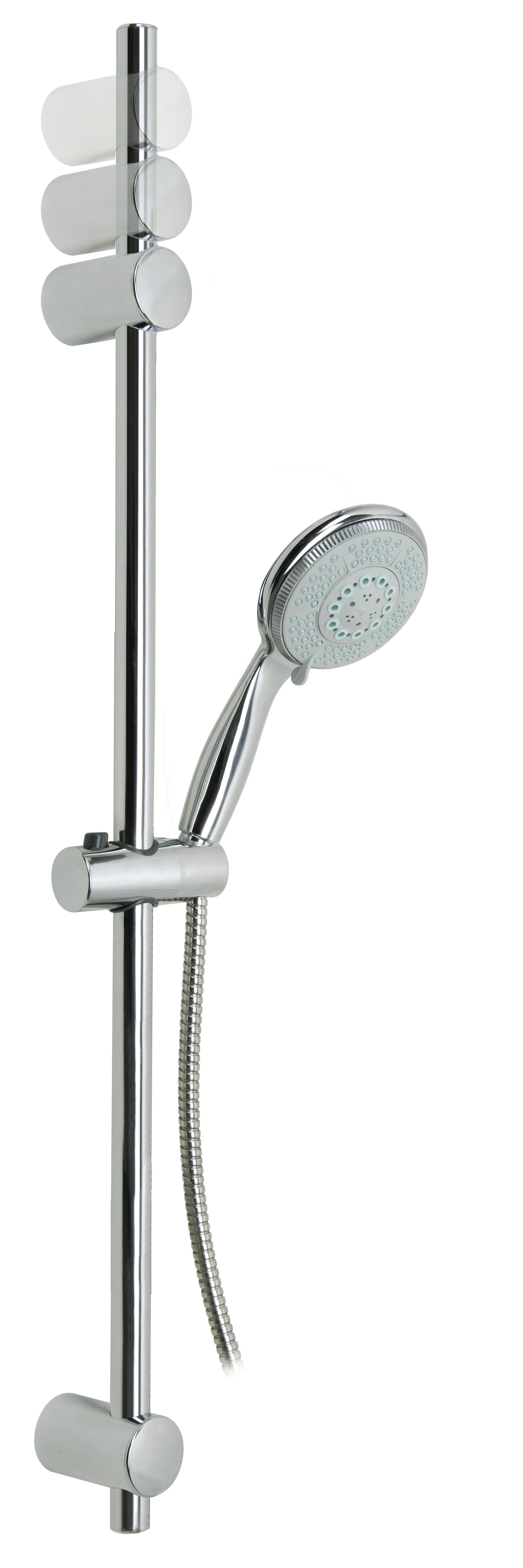 Drill-free Shower Slide Bar 31.5'' for Hand Shower Head Holder Stainless Steel