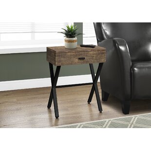 Rolfe End Table By Millwood Pines
