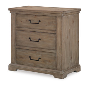 Go to store & view more images Monteverdi 3 Drawer Nightstand by Rachael Ray Home