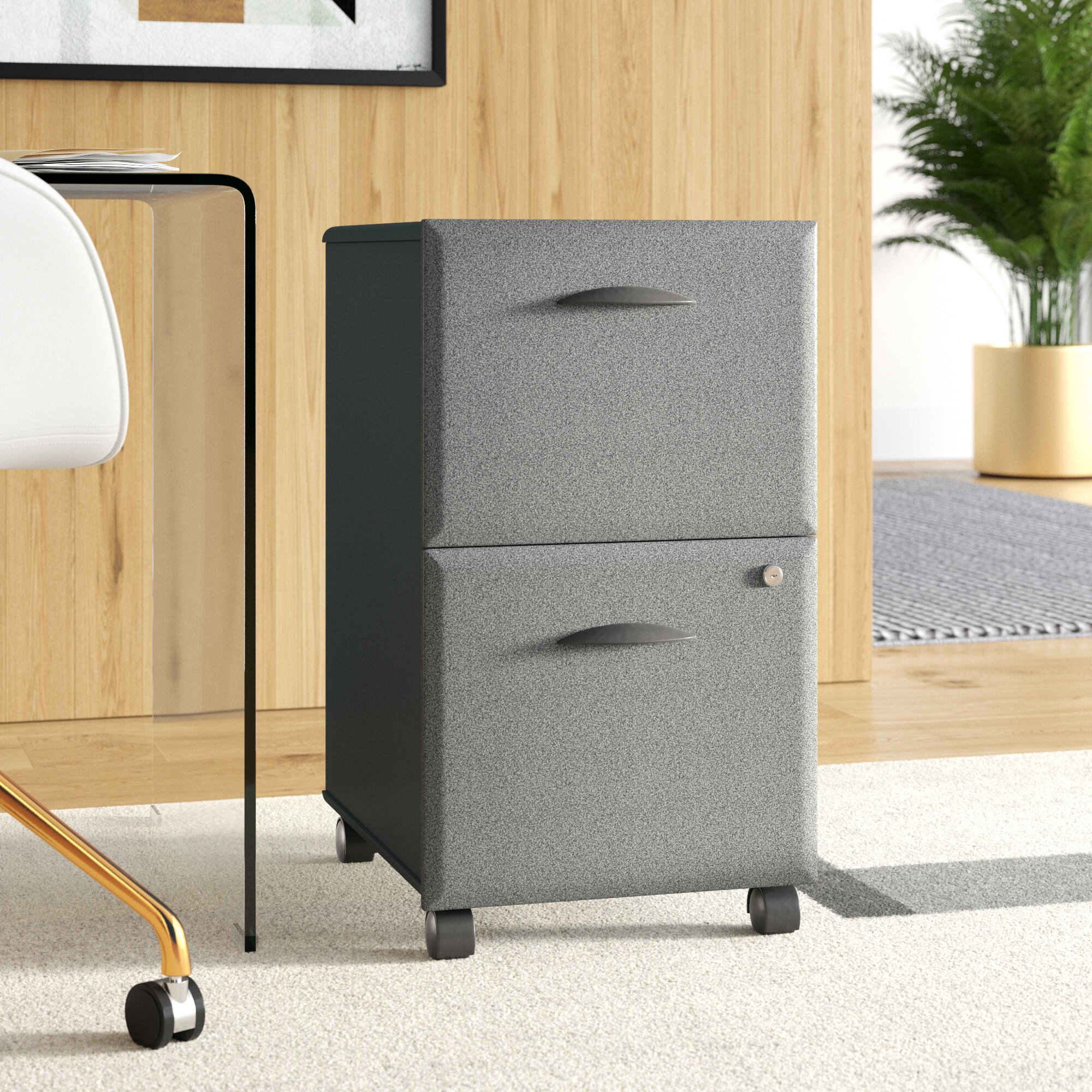 Bush Business Furniture Series A 2 Drawer Vertical File Cabinet Reviews Wayfair