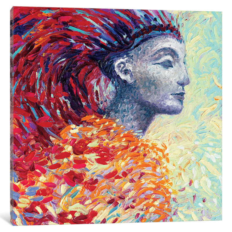 Red Barrel Studio Iris Scott Egyptian Triptych Panel Ii Painting Print On Wrapped Canvas Wayfair