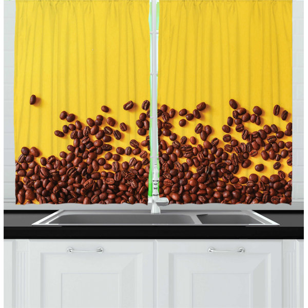 Kitchen Curtains Coffee Theme Wayfair Ca