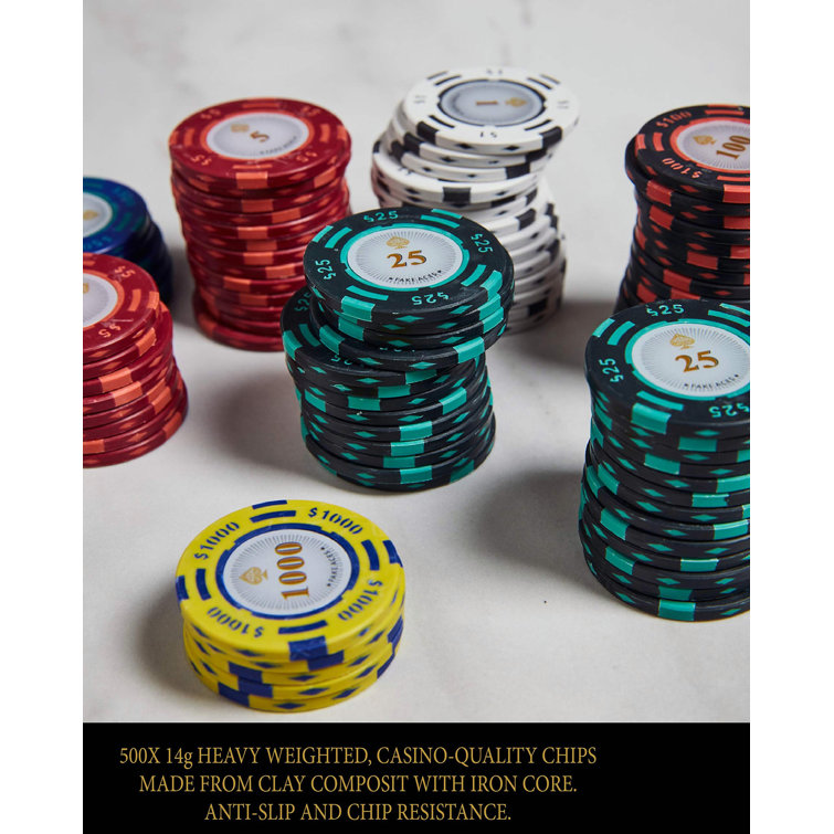 Unique Composite Poker Chip Wayfair