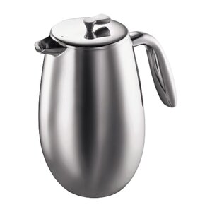 Columbia Double Wall Stainless Steel French Press Coffee Maker