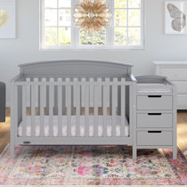 graco grey crib