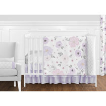 multi color polka dot crib bedding
