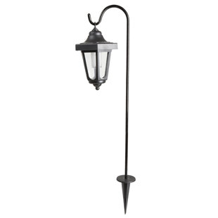 Best Solar Powered Coach LED 1-Light 26 Post Light (Set of 2) By Pure Garden Outdoor Lighting Solar Powered Coach LED 1-Light 26 Post Light (Set of 2) By Pure Garden Outdoor Lighting