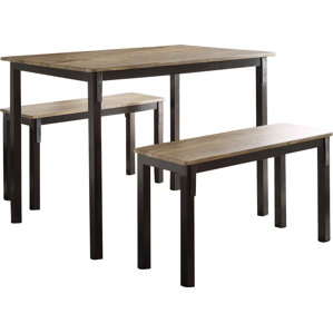 Rossiter 3 Piece Dining Set by Andover Mills