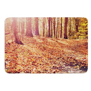 Autumn Hike by Jillian Audrey Bath Mat