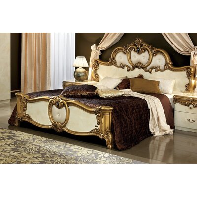 Alexzander Upholstered Panel Bed Astoria Grand Color