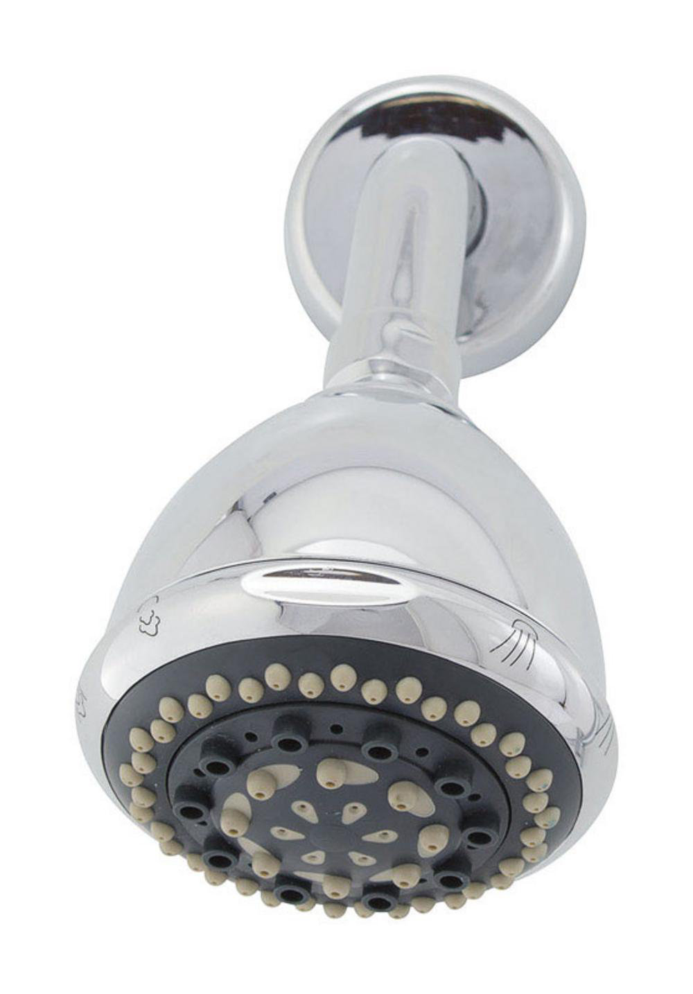 Chrome Plated Brass Chrome Plated Abs Whedon Showerhead 1//2 Abs