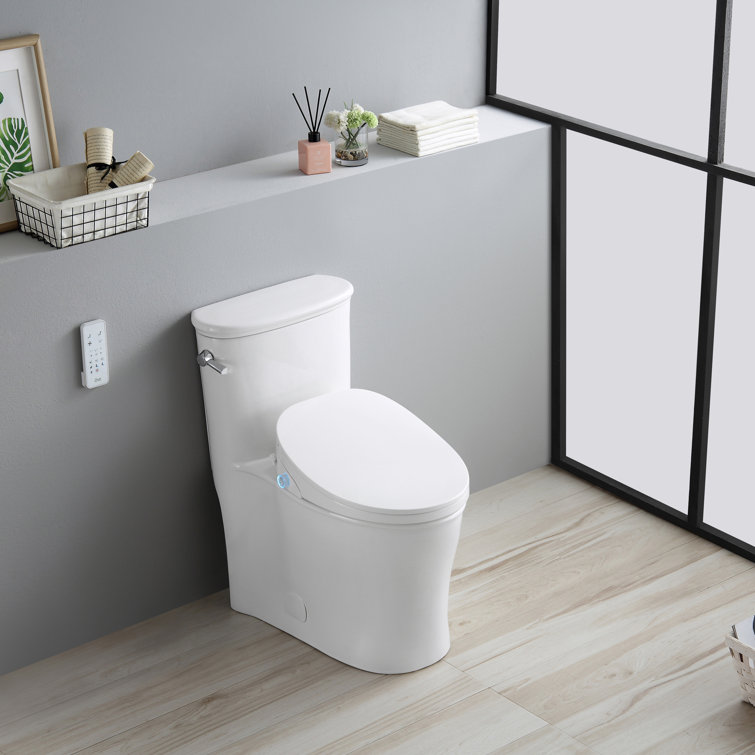 Ove Decors Ove Dual-Flush Elongated Bidet Toilet | Wayfair