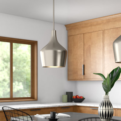 Venegas 1-Light Single Bell Pendant
