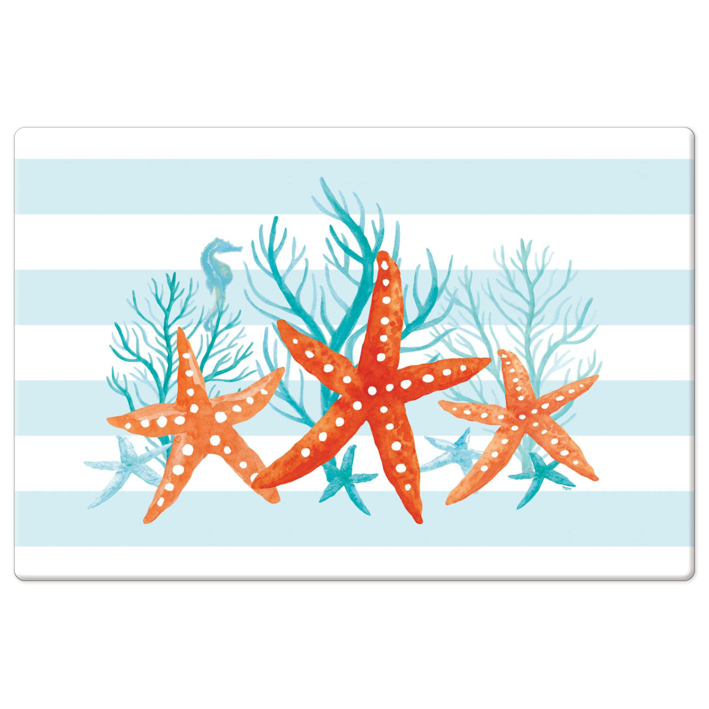 CounterArt Starfish Kitchen Mat Wayfair