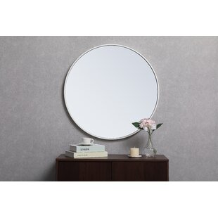 Wayfair | Round White Wall Mirrors You'll Love in 2022