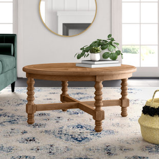 Go to store & view more images Haylie Wooden Coffee Table by Mistana