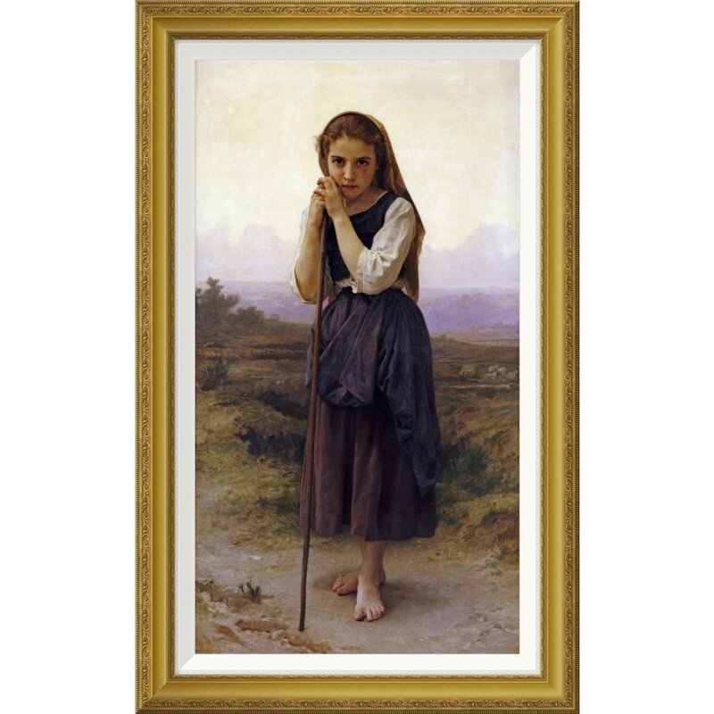 The Little Shepherdess 1889 1 by William Adolphe 