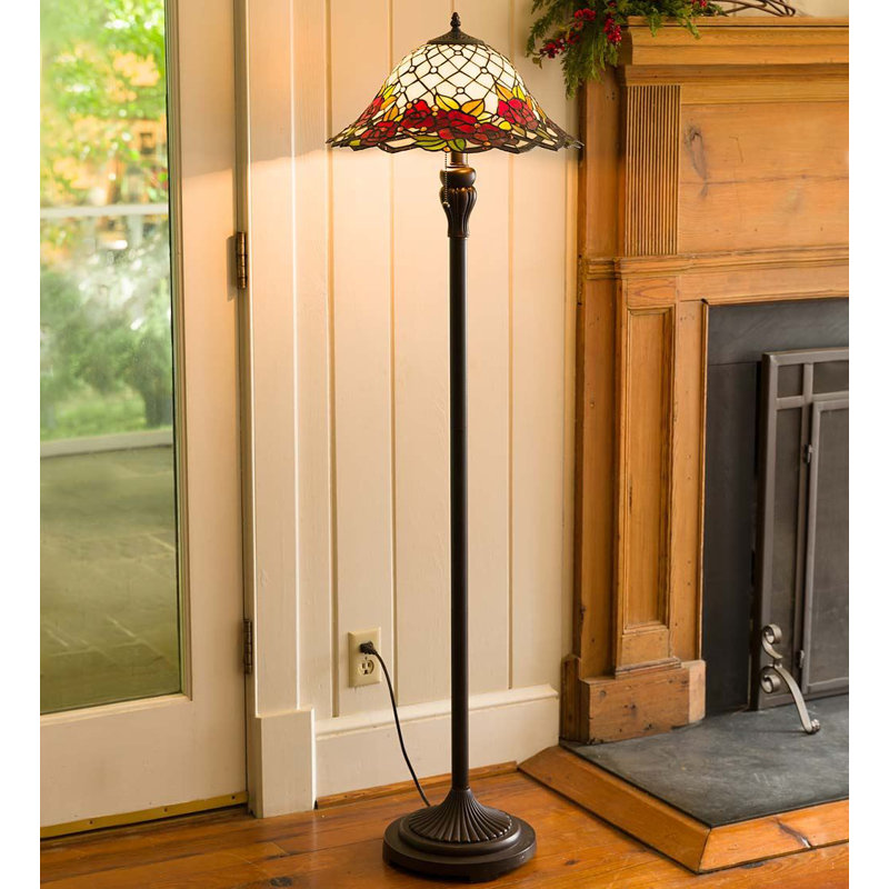 Plow Hearth Chesterfield Tiffany Style Stained Gl 60 5 Floor Chesterfield Tiffany Style Stained Gl 60 5 Floor Lamp