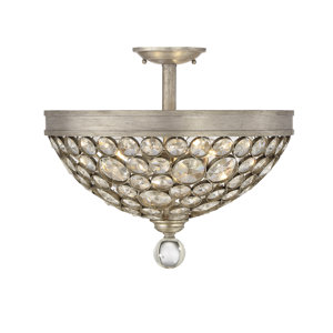 McKellen 3-Light Semi Flush Mount