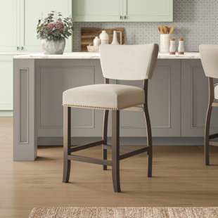 Go to store & view more images Birch Lane? Heritage Dunshee Upholstered Bar Stool