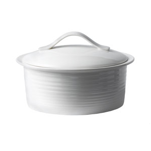 Gordon Ramsay Oven-to-Table Bakeware 2 Qt. Porcelain Round Casserole