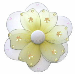Flower Hanging Multi-Layered Nylon 3D Wall Decor