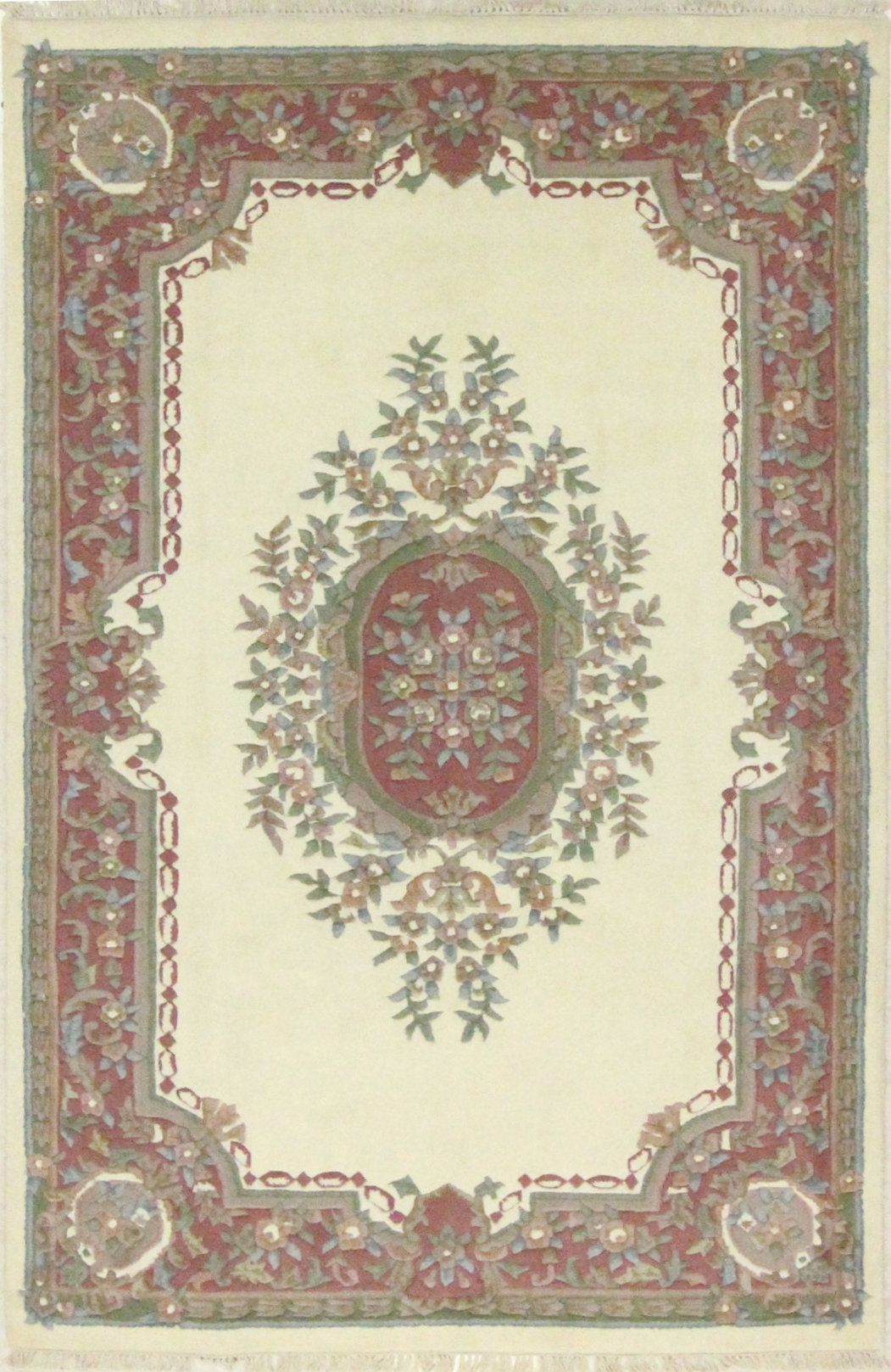 Astoria Grand One Of A Kind Stubbeman Hand Woven Wool Ivory Area Rug Wayfair