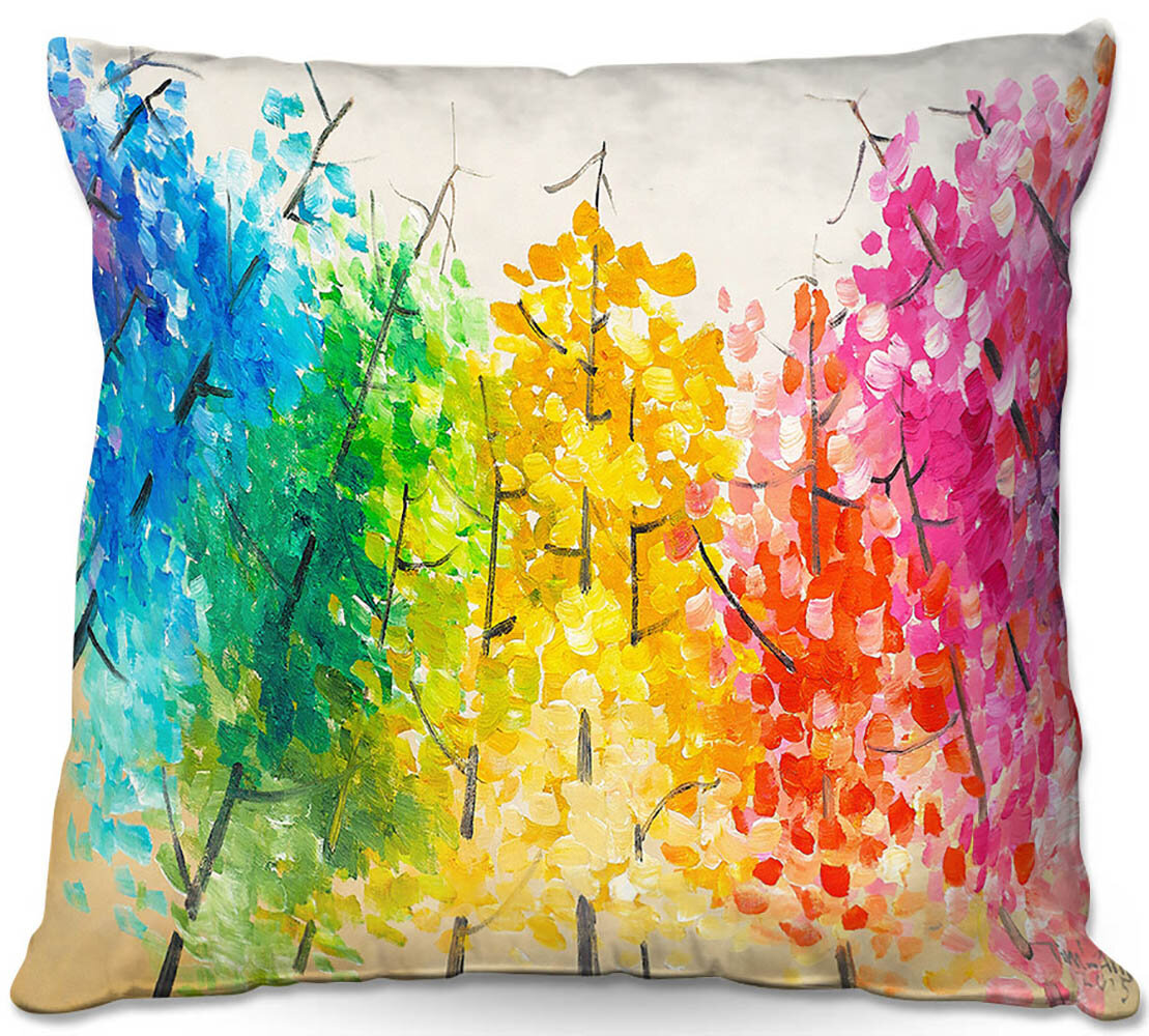 colorful decorative pillows