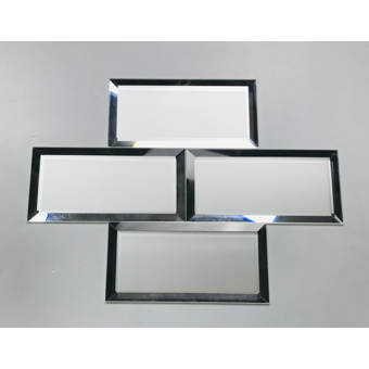 Abolos Reflections 3 X 6 Glass Mirror Beveled Subway Tile