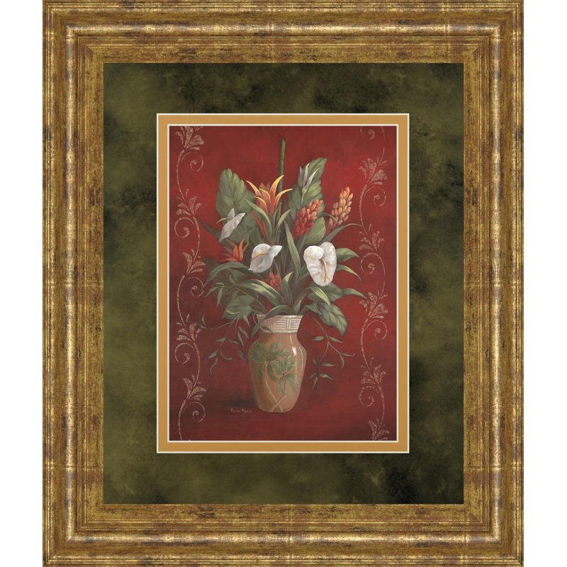 Classyartwholesalers Marlow S Bouquet I By Vivian Flasch Framed